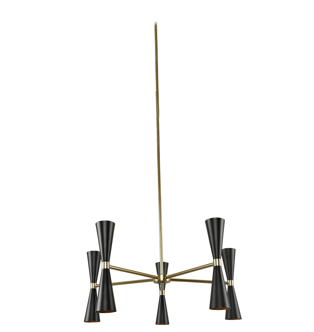 Kalco Milo 5 Arm Chandelier