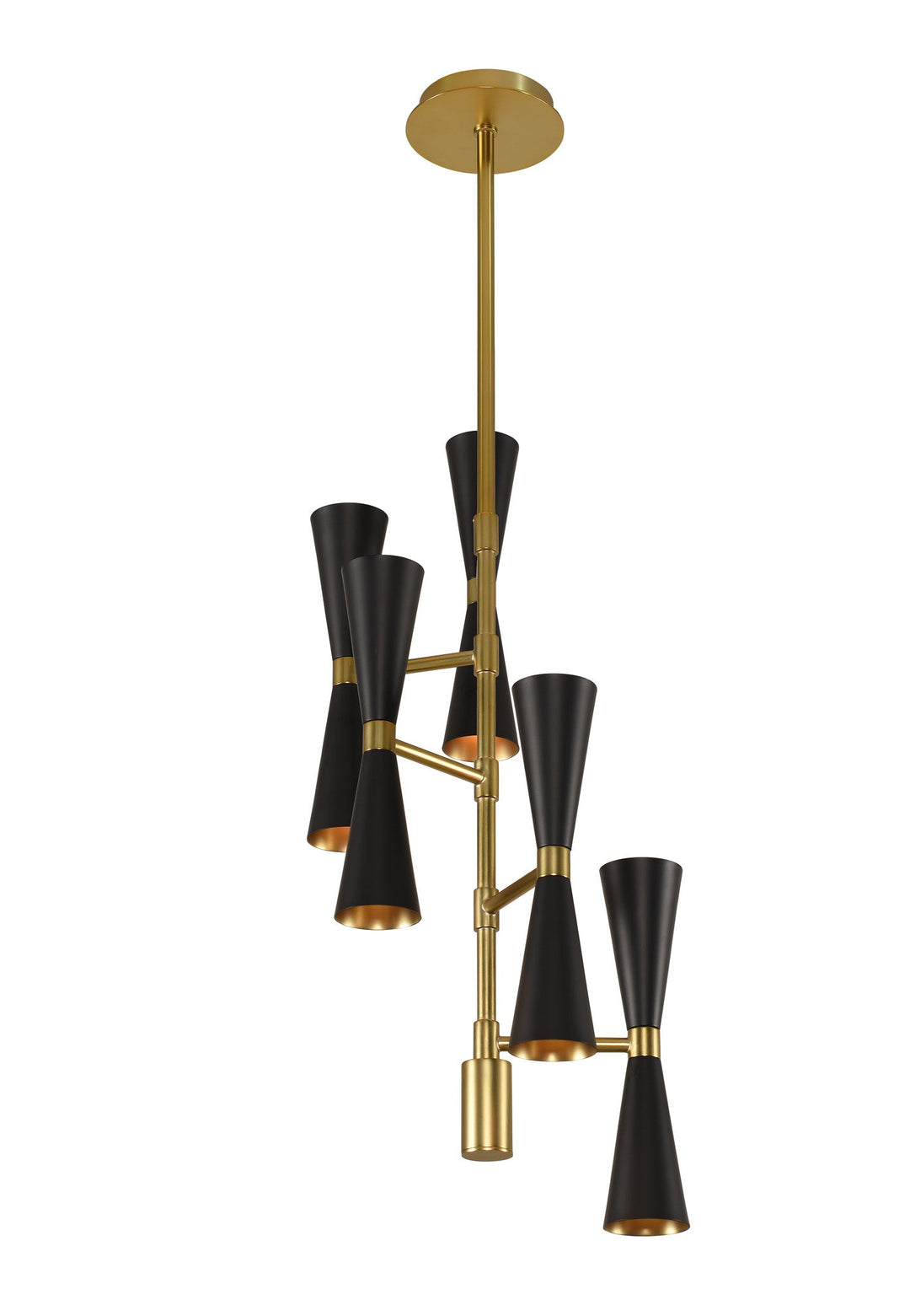 Kalco Milo 10 Light Foyer Chandelier