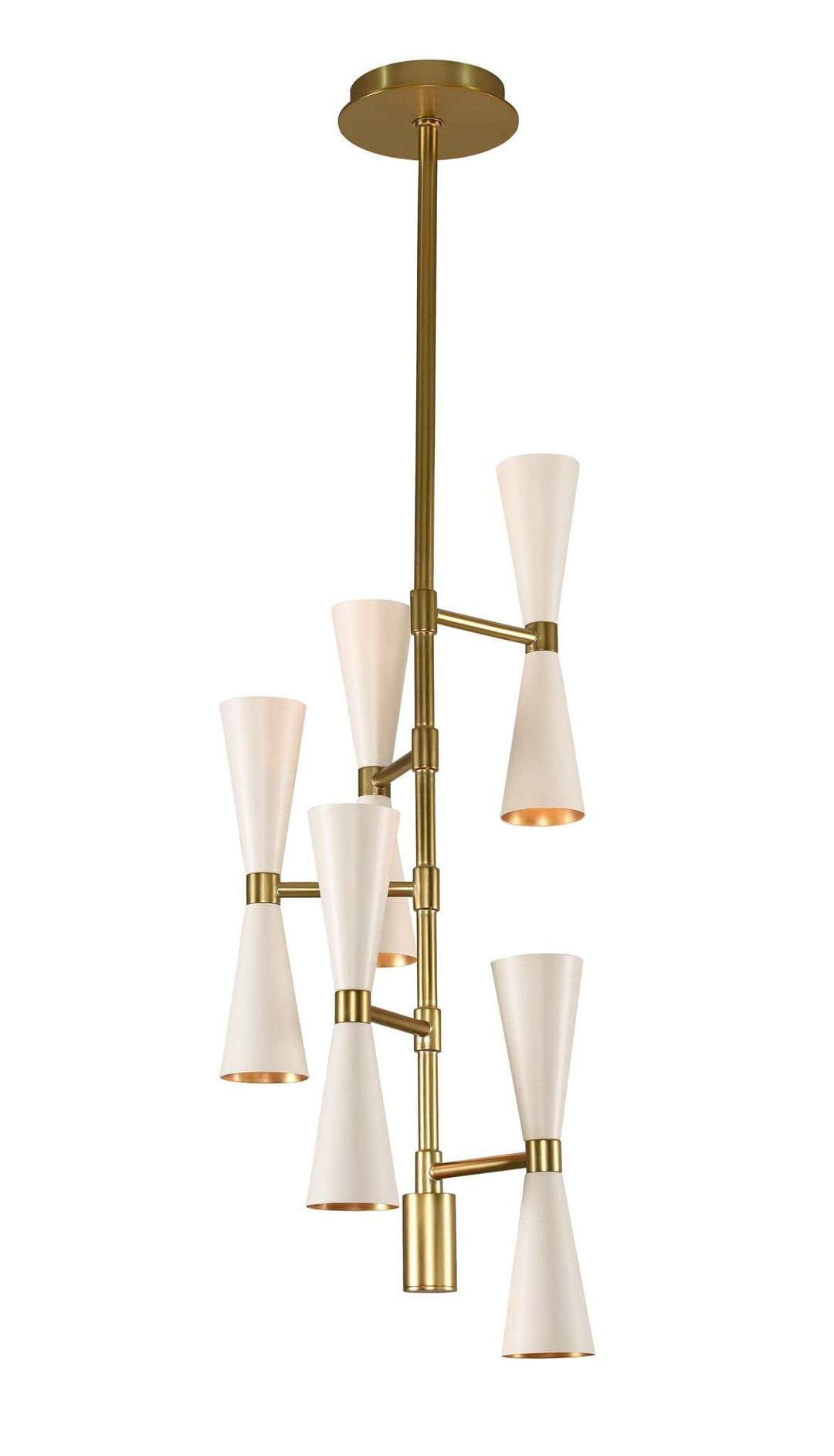 Kalco Milo 10 Light Foyer Chandelier