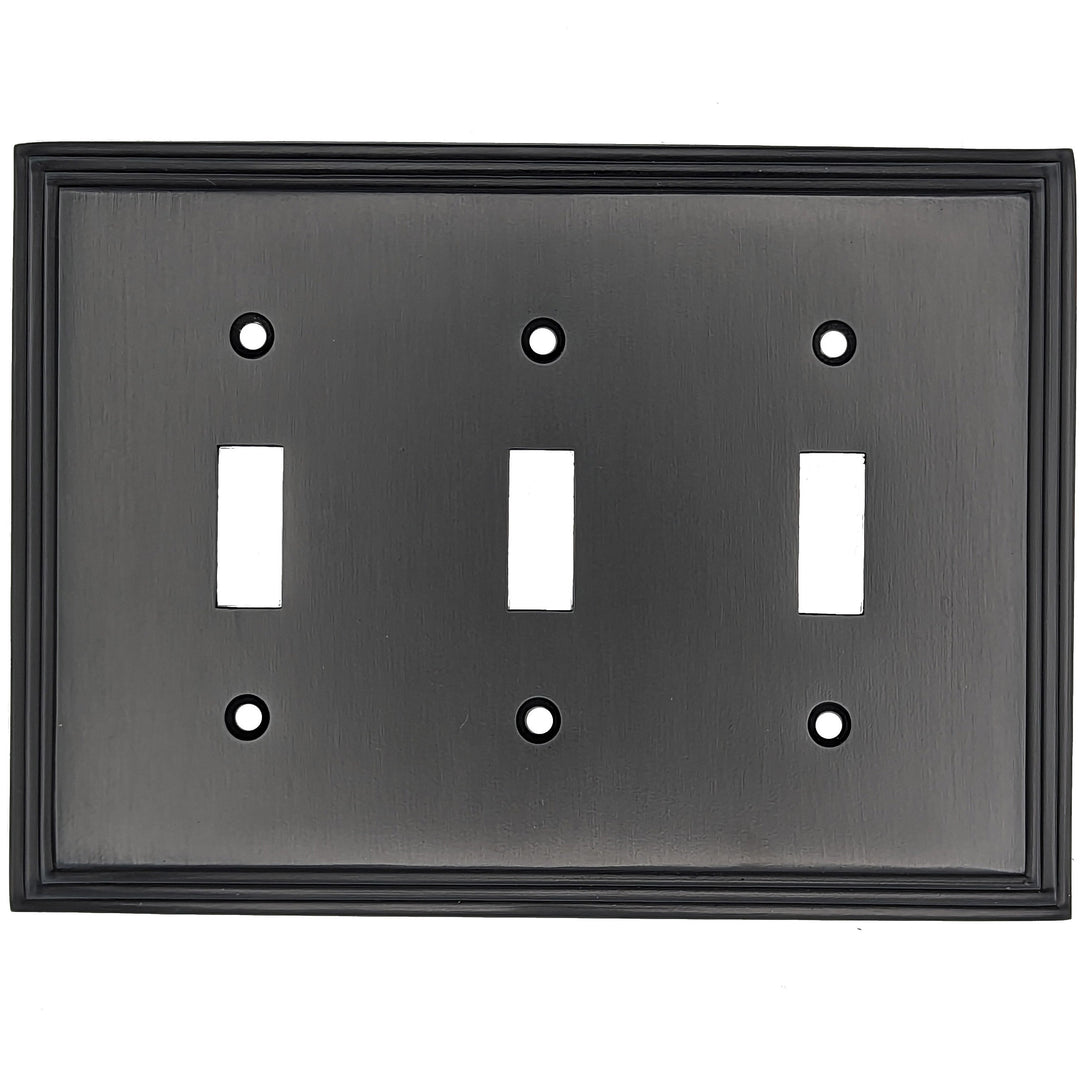 COPPER MOUNTAIN HARDWARE Kingston Classic Stepped Wall Plate (Oil Rubbed Bronze)