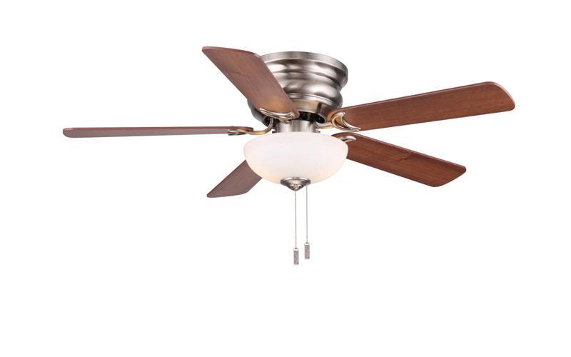 Frisco Nickel 44 Inch Ceiling Fan Wind River