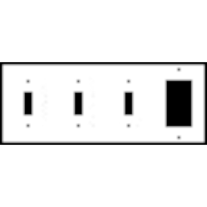 Oak Leaf Wall Plate (Antique Brass Gold Finish)