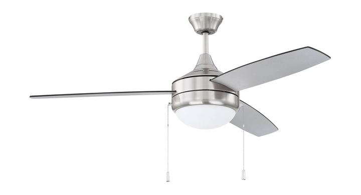 CRAFTMADE 52" Phaze Energy Star 3 in Brushed Polished Nickel w/ Brushed Nickel/Greywood Blades