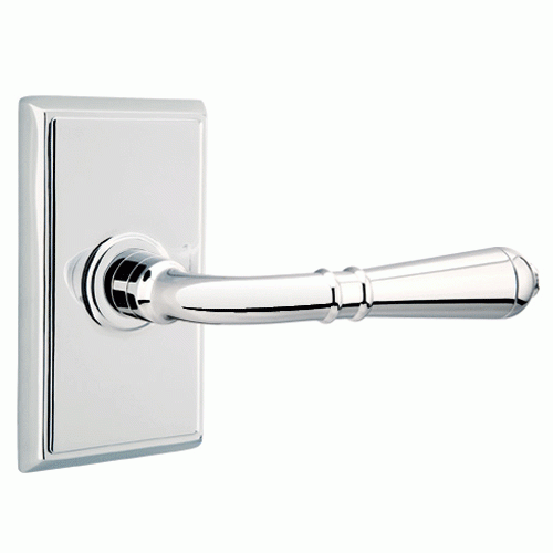 EMTEK Emtek Solid Brass Turino Lever With Rectangular Rosette (Many Finishes Available)