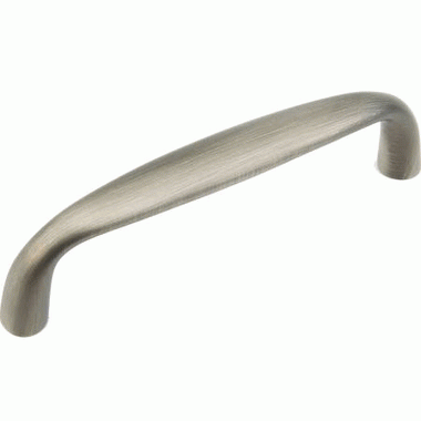 SCHAUB 4 3/8 Inch (4 Inch c-c) Traditional Designs Cabinet Pull (Antique Nickel Finish)