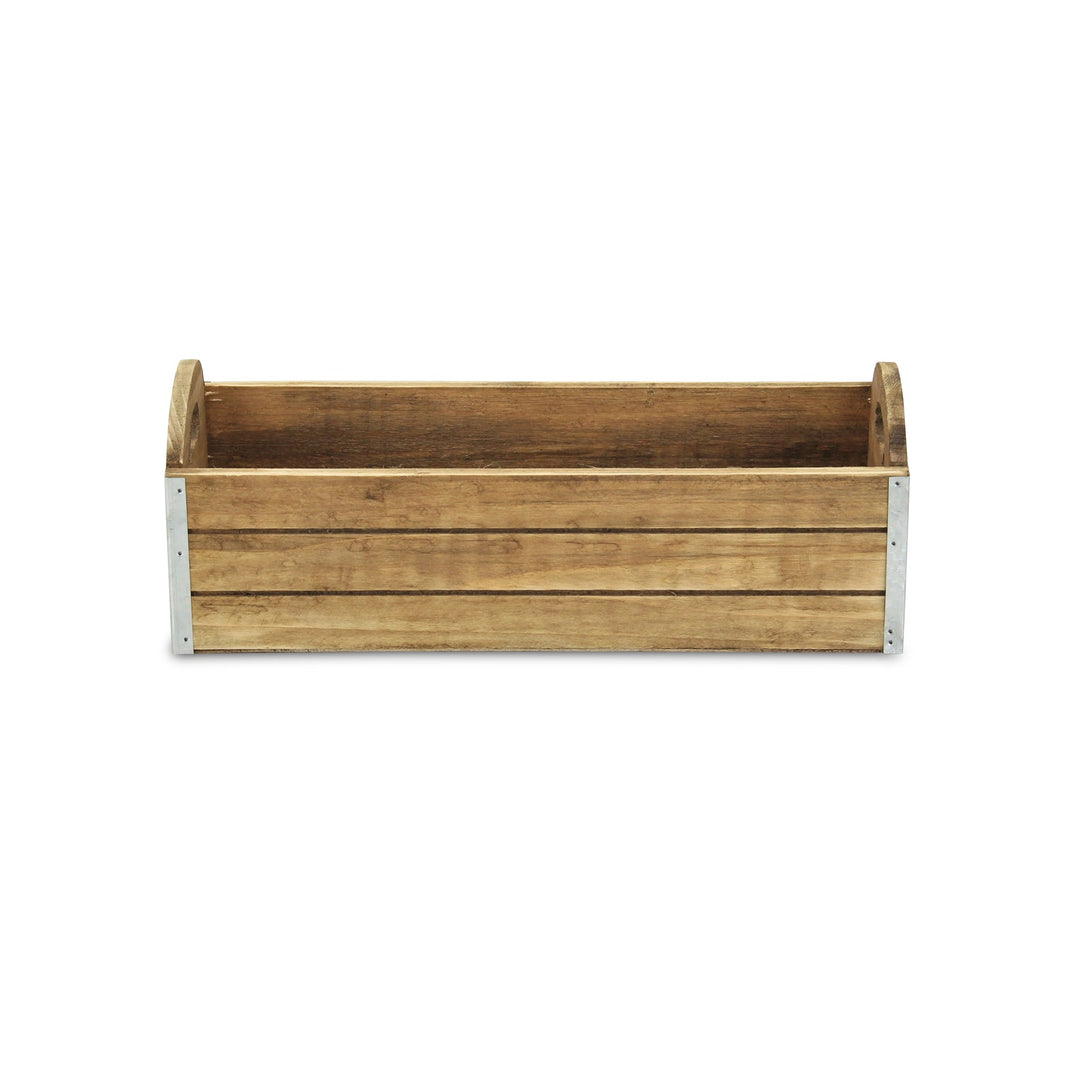 CHEUNGS Caelum Handled Wood Planter