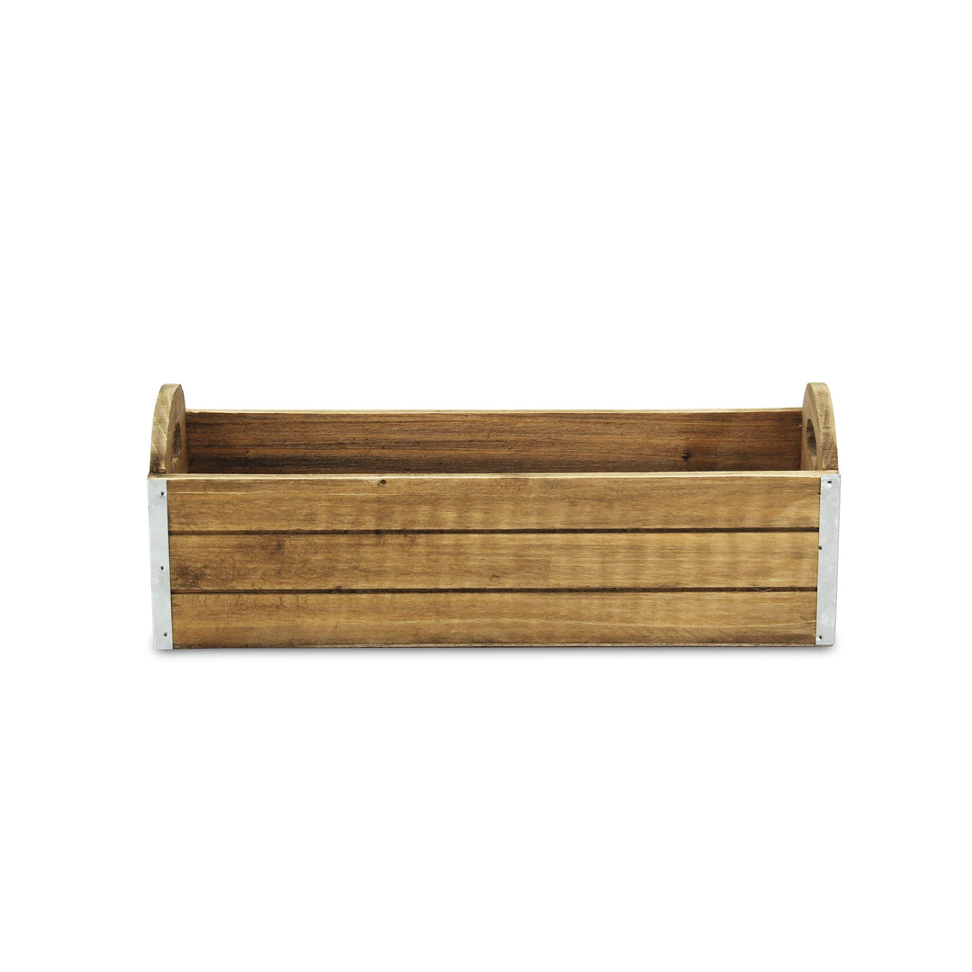 CHEUNGS Caelum Handled Wood Planter