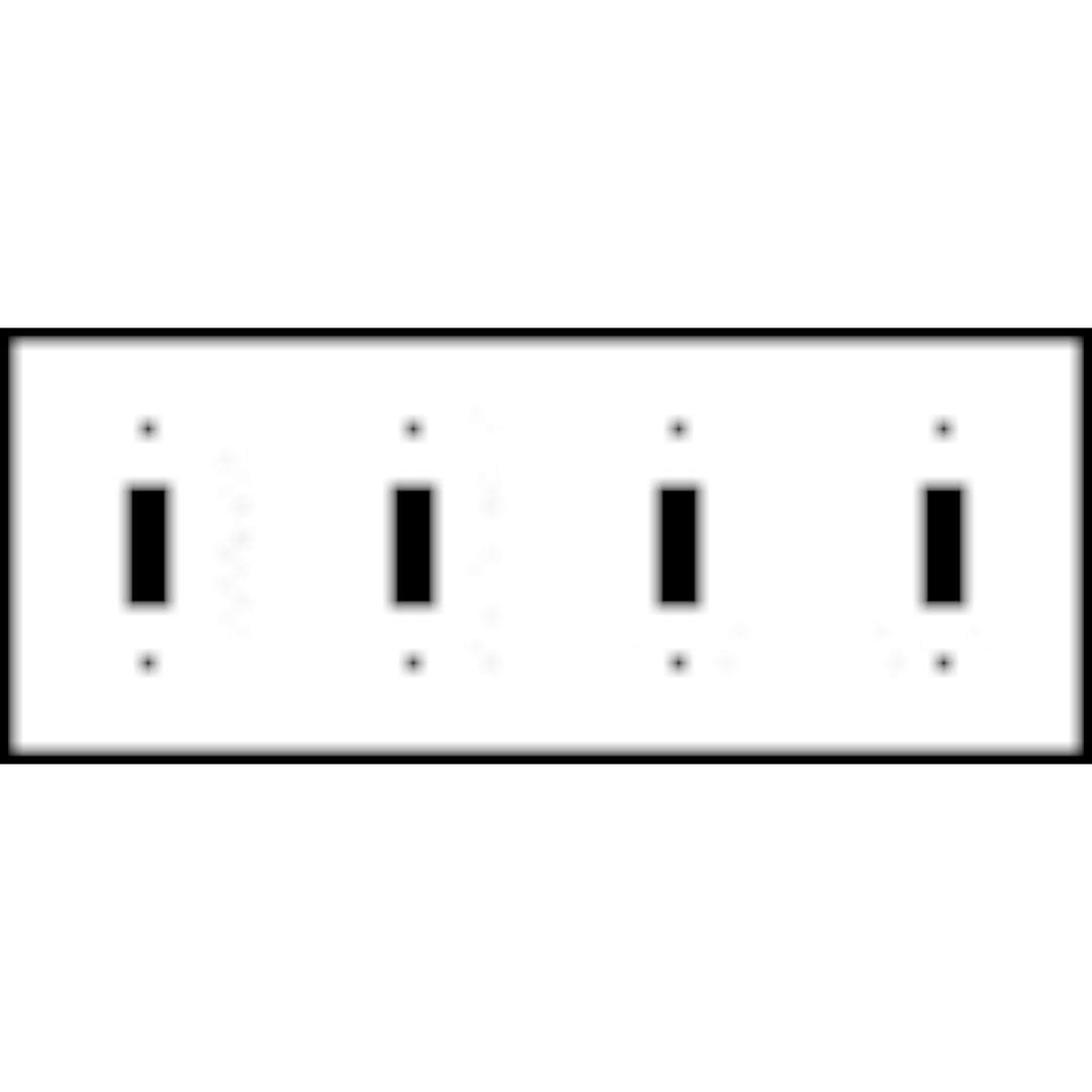 Sonnet Leaf Wall Plate (Matte Nickel Finish)