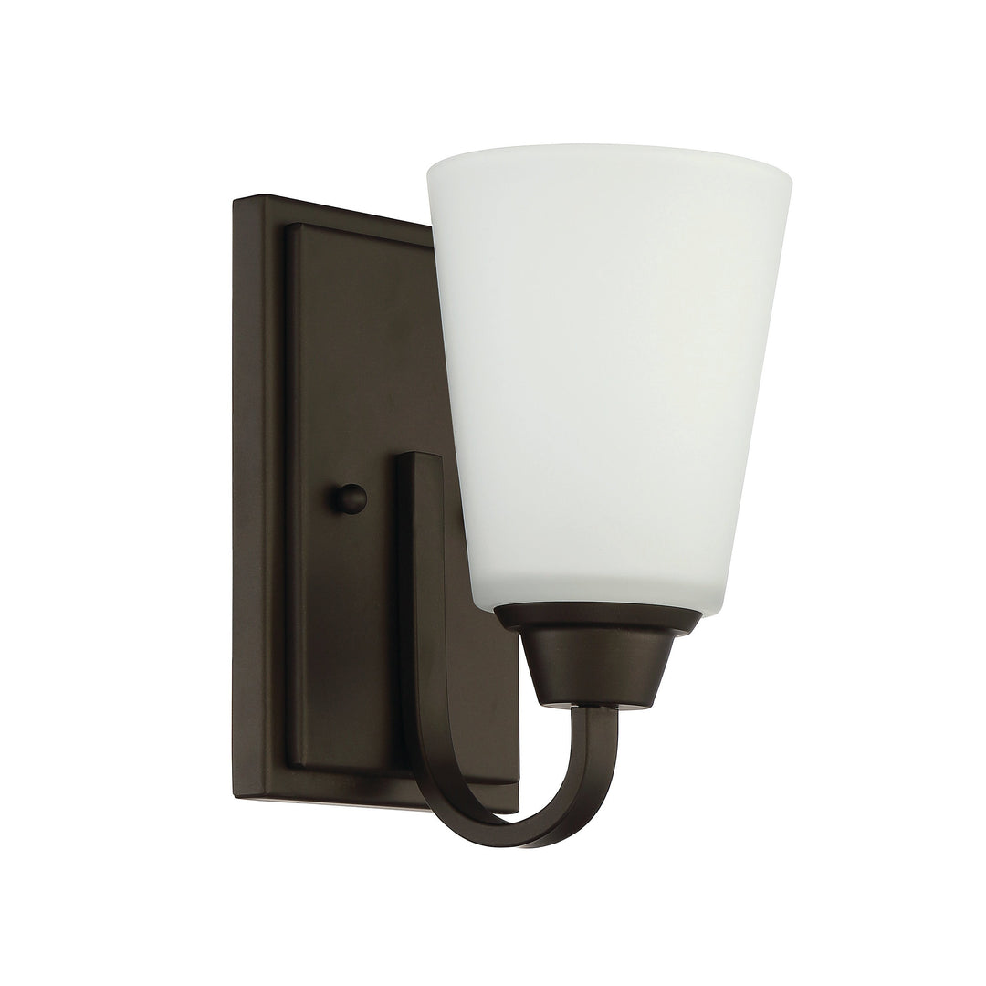 CRAFTMADE Grace 1 Light Wall Sconce in Espresso