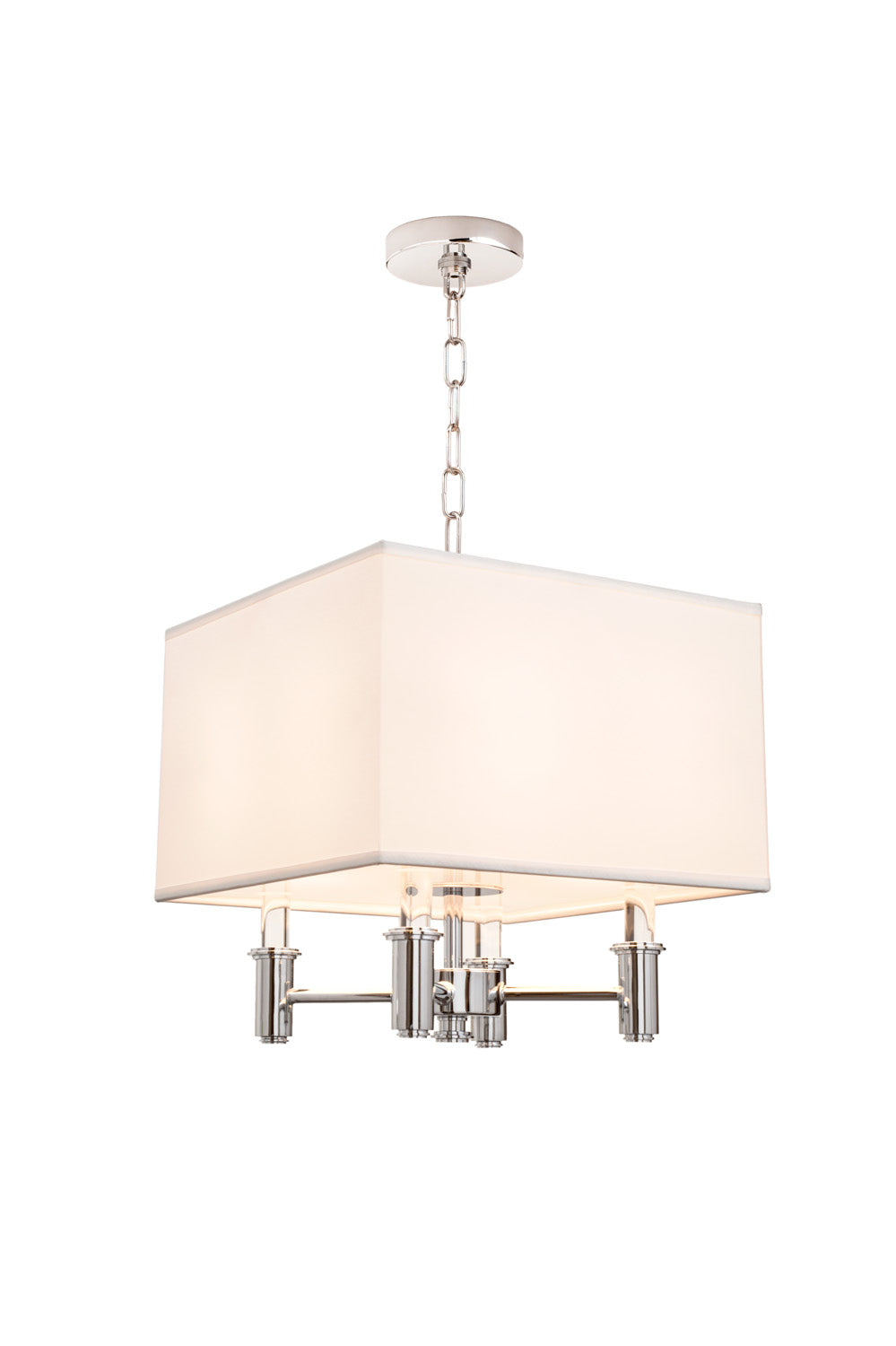 Kalco DuPont 4 Light Square Convertible Pendant - Semi Flush Mount