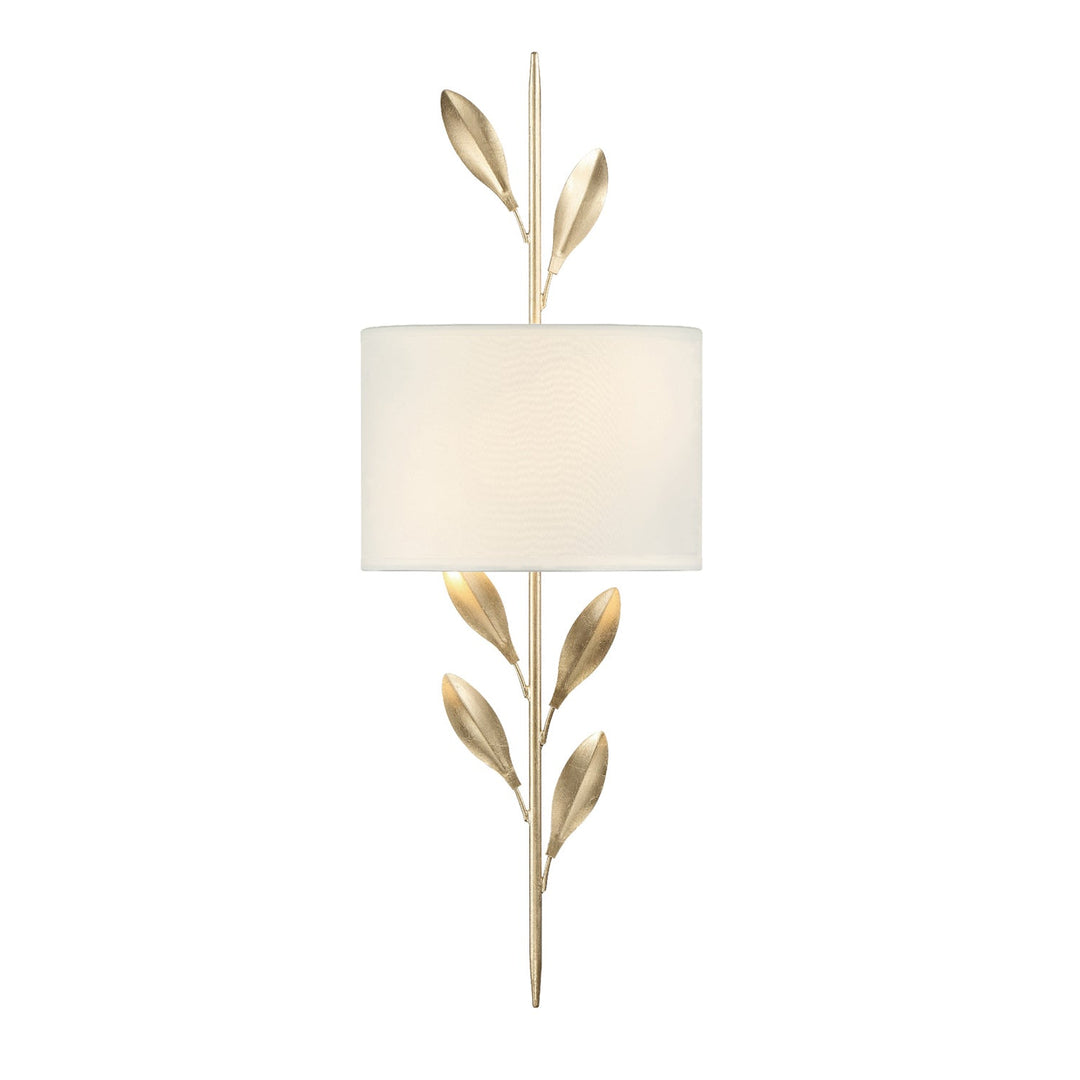 Crystorama Crystorama Broche 2 Light Antique Gold Sconce