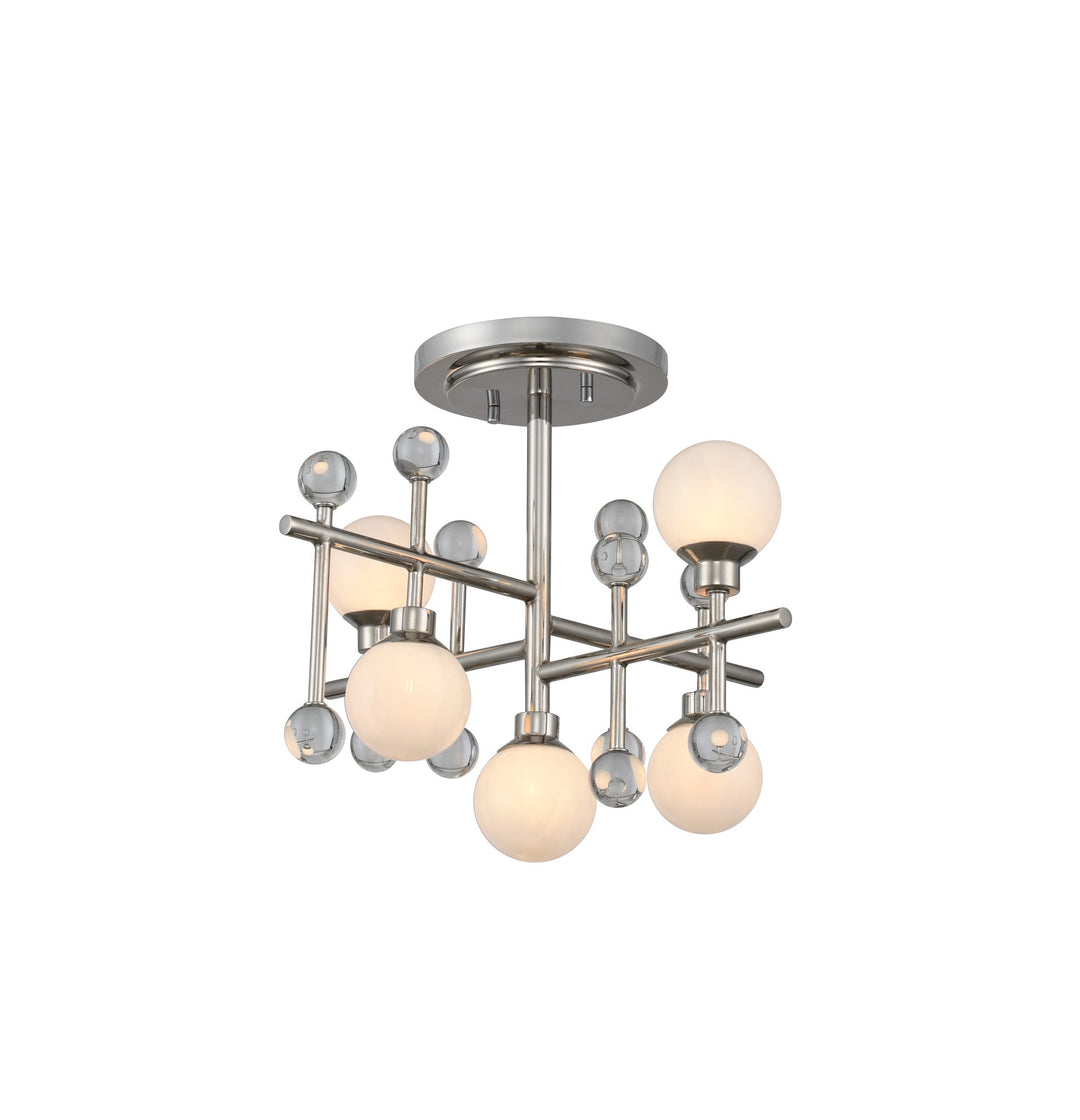 Kalco Mercer 5 Light Semi Flush