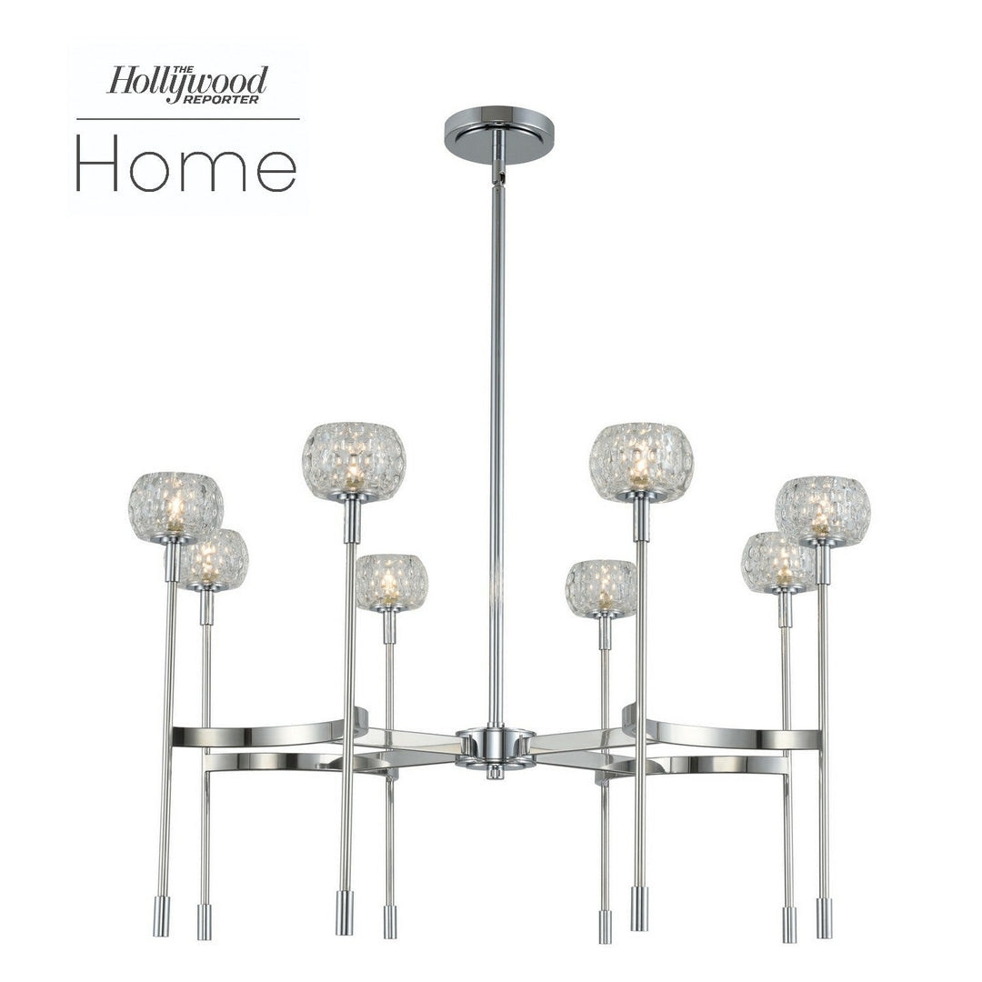 Kalco Mae 8 Light Chandelier