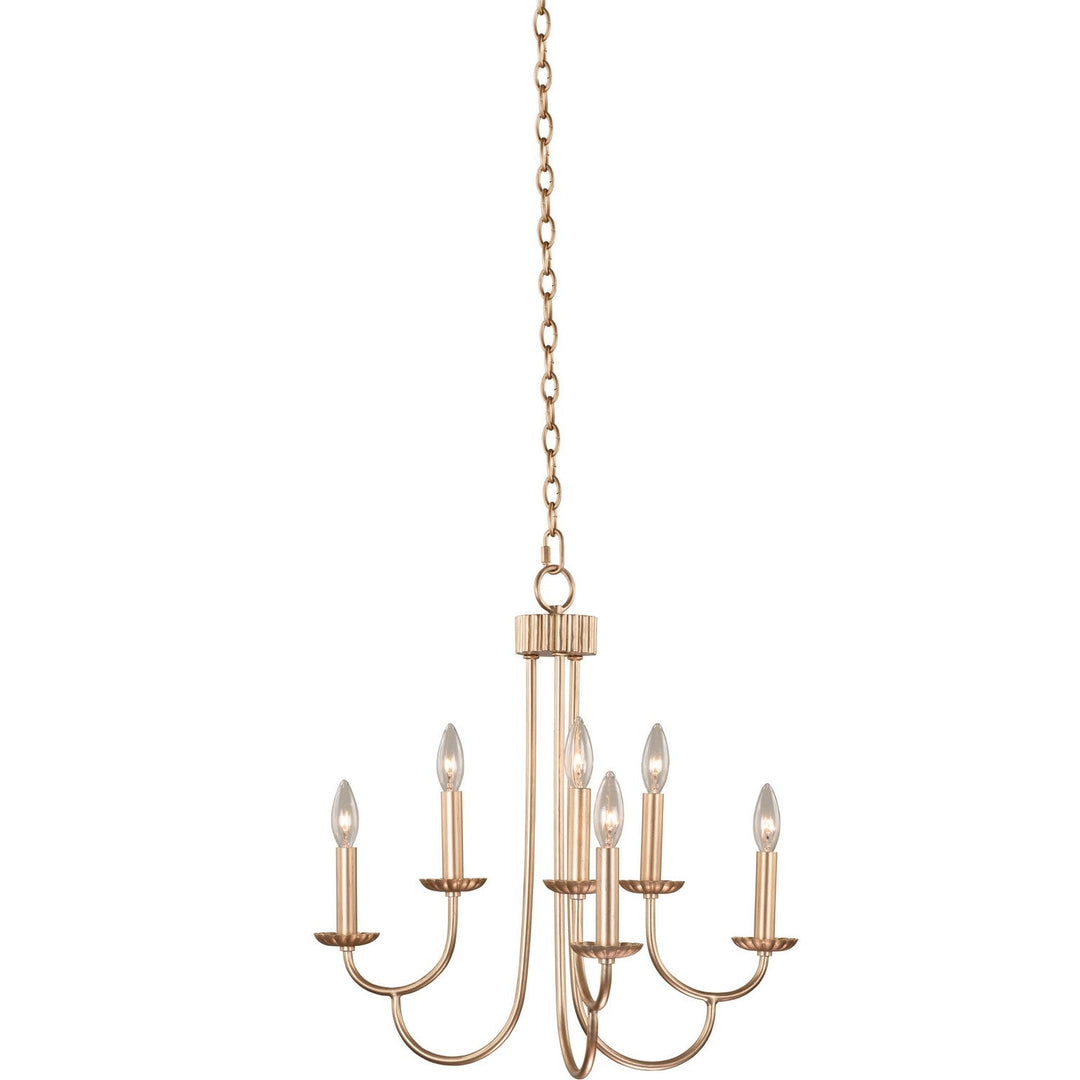 Kalco Kiera (3 + 3) Light 2 Tier Chandelier