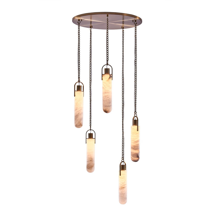 Kalco Flint 5 Light Full Canopy Pendant