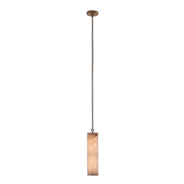 Vertical Single Drop LED Pendant