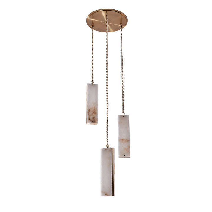 Vertical Three Drop LED Pendant