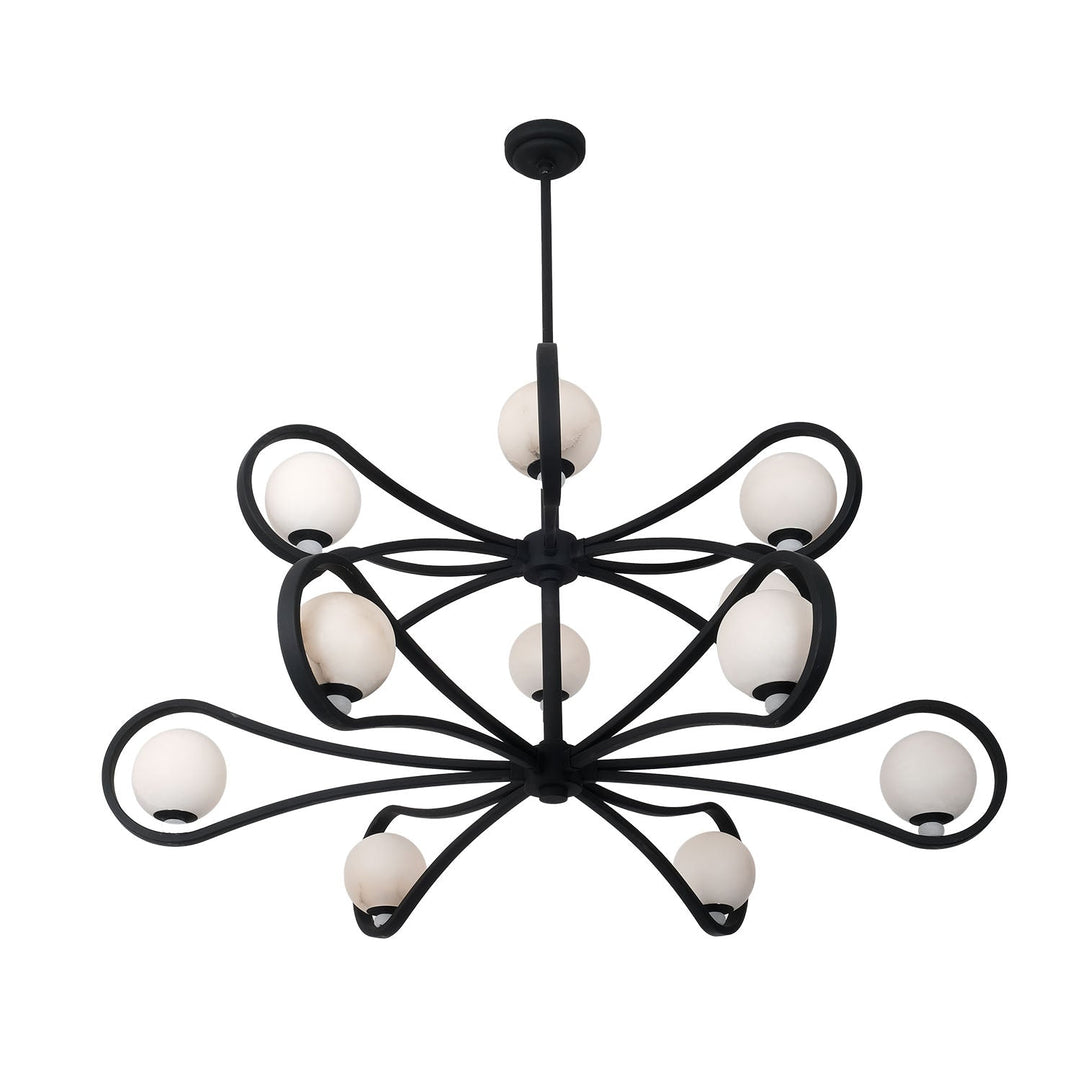 Kalco Elliptical 2 Tier LED Pendant