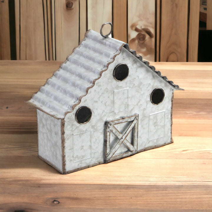 CHEUNGS Mina Metal Hanging Birdhouse Décor - Wide