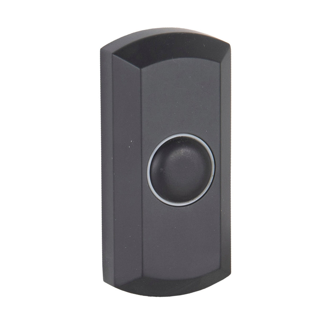 CRAFTMADE Surface Mount LED Lighted Push Button in Flat Black