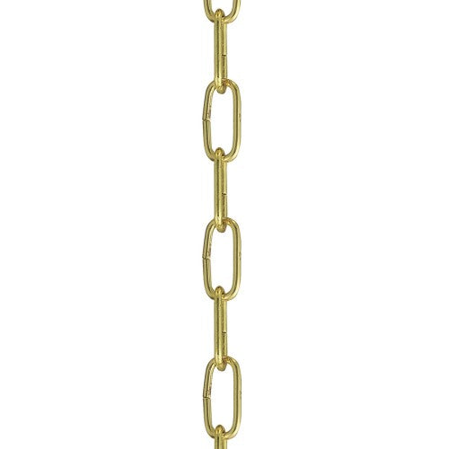 Polished Brass 12' Extra Heavy Duty Decorative Chain Livex