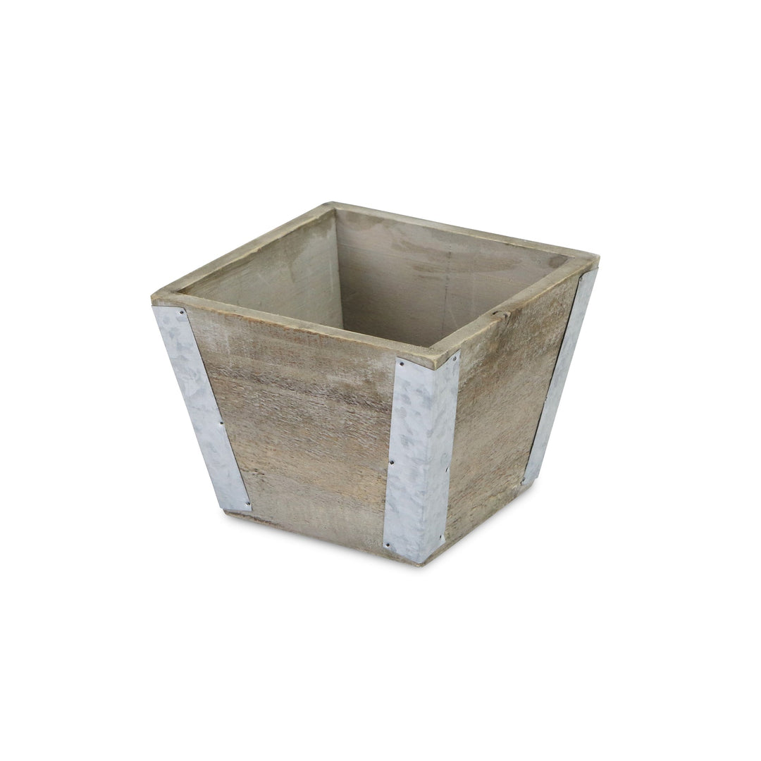 CHEUNGS Samil Tapered Square Wood Planter