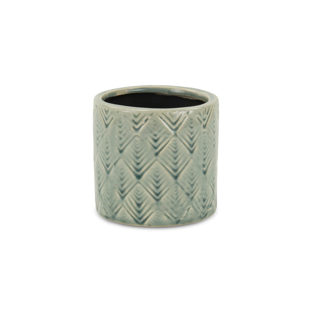 CHEUNGS Arzati Viridescent Green Pottery - Small