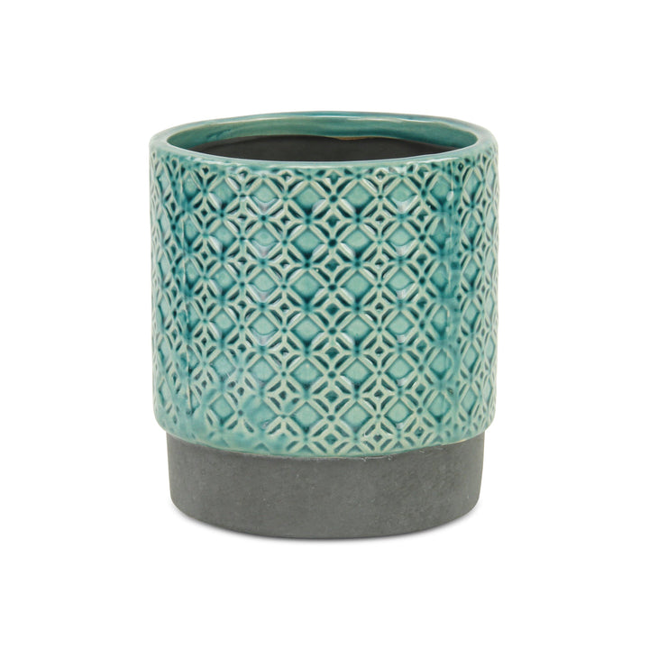 CHEUNGS Zajedani Lattice Pot - Turquoise - Large