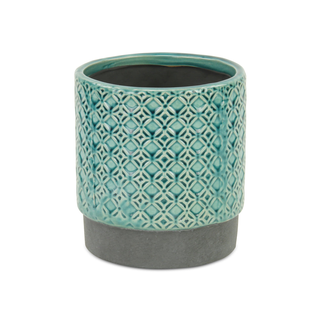 CHEUNGS Zajedani Lattice Pot - Turquoise - Large