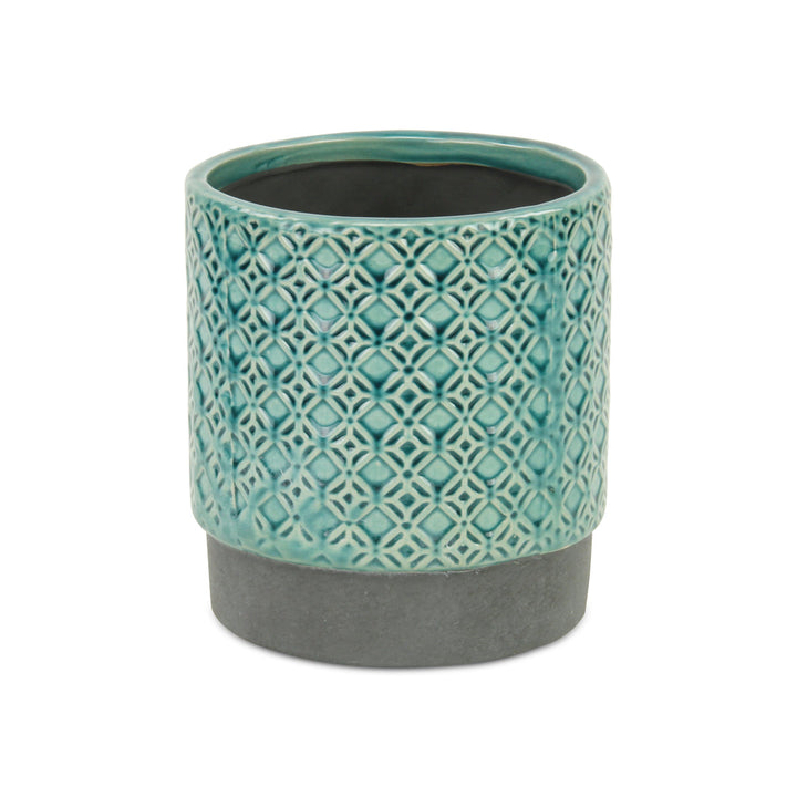 CHEUNGS Zajedani Lattice Pot - Turquoise - Large