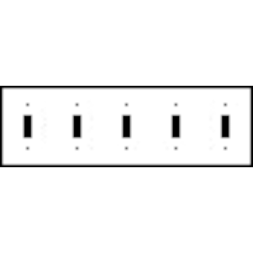 Oceanus Shell Wall Plate (Bright Nickel Finish)