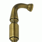 DELTANA 6 Inch Deltana Solid Brass Door Pull (Antique Brass Finish)