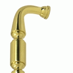 DELTANA 6 Inch Deltana Solid Brass Door Pull (Polished Brass Finish)