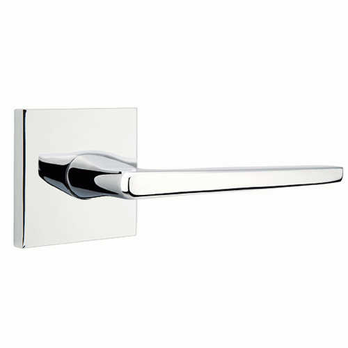 EMTEK Emtek Hermes Lever With Square Rosette (Several Finish Options)