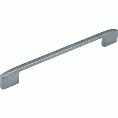 SCHAUB 7 7/8 Inch (6 1/4 Inch c-c) Sorrento Cabinet Pull (Milano Silver Finish)