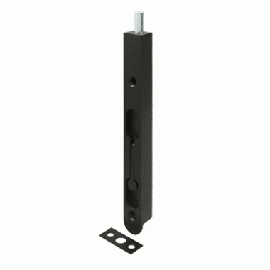 DELTANA 7 Inch Zinc Flush Bolt (Oil Rubbed Bronze Finish)