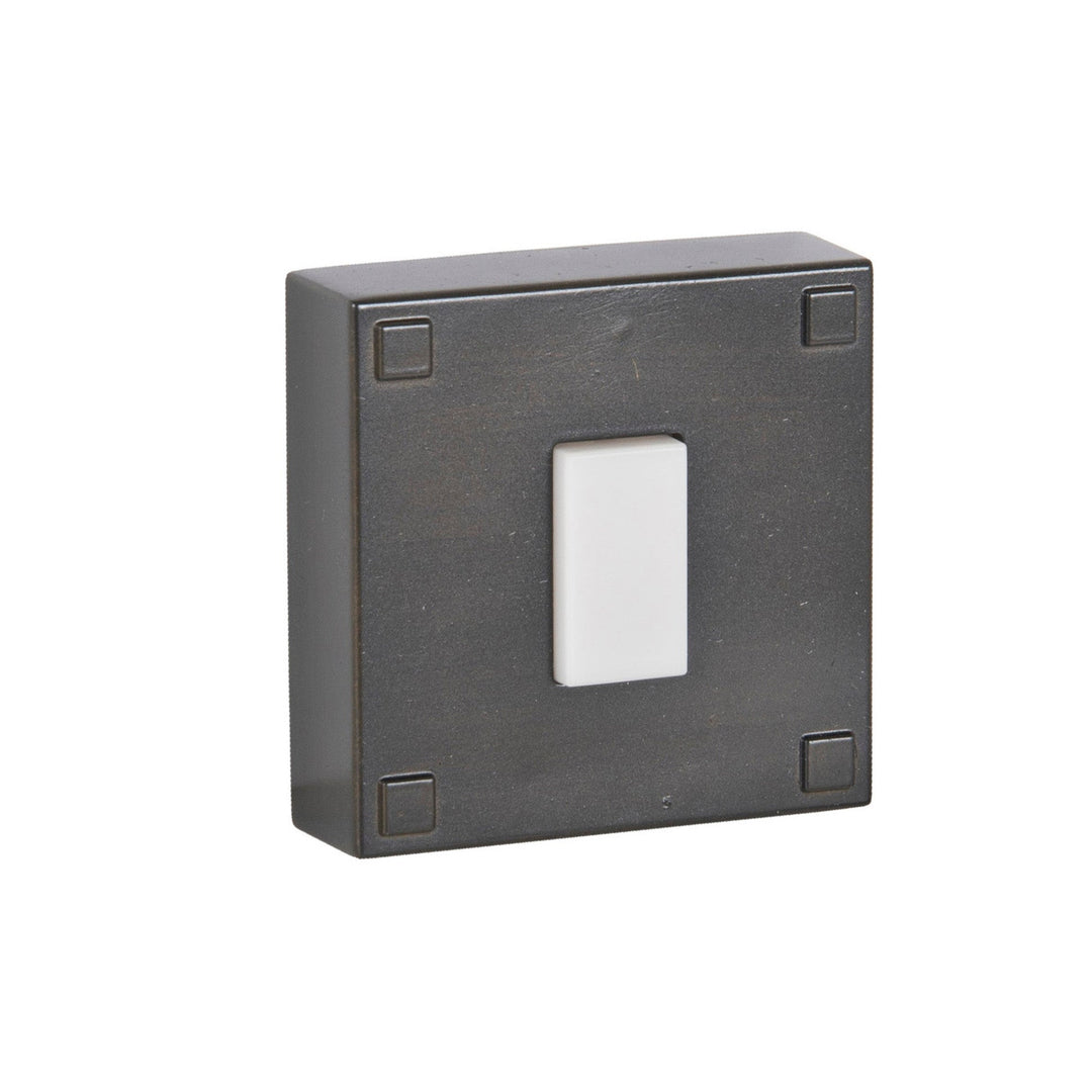 CRAFTMADE Surface Mount LED Lighted Push Button in Bronze