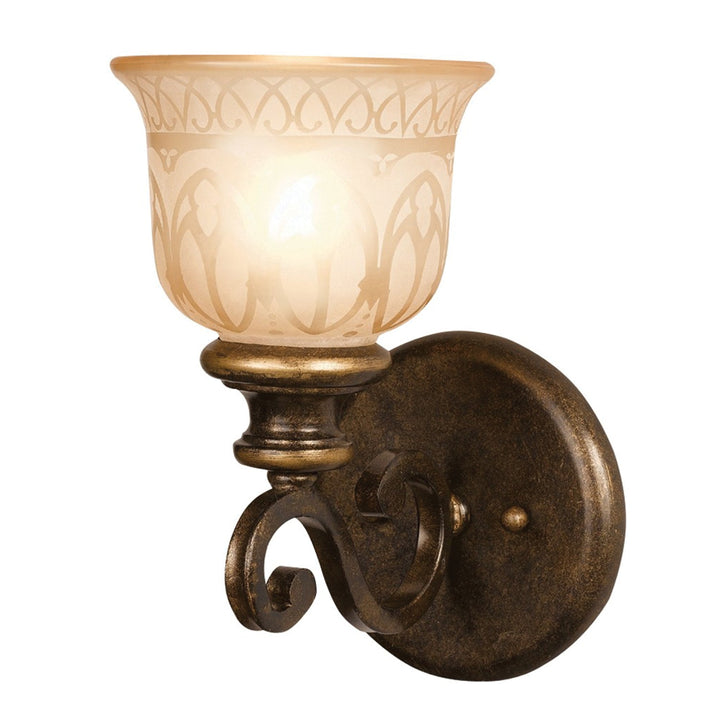 Crystorama Crystorama Norwalk 1 Light Bronze Umber Sconce