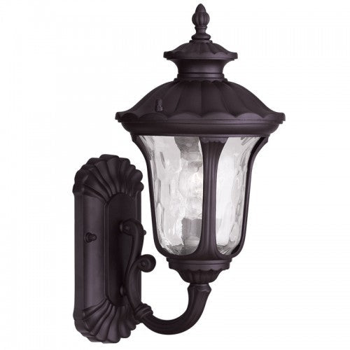 1 Light Bronze Outdoor Wall Lantern Livex