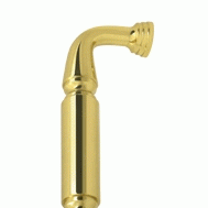 DELTANA 8 Inch Deltana Solid Brass Door Pull (Polished Brass Finish)