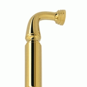 DELTANA 8 Inch Deltana Solid Brass Door Pull (Polished Brass Finish)