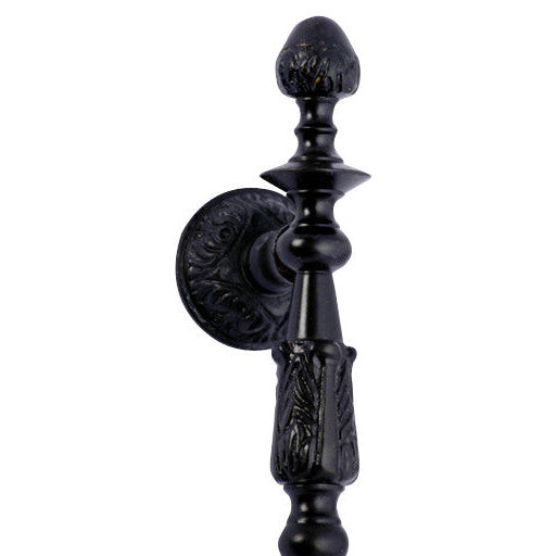 Copper Mountain Hardware 8 Inch Solid Brass French Empire Door Pull (Oil Rubbed Bronze Finish)