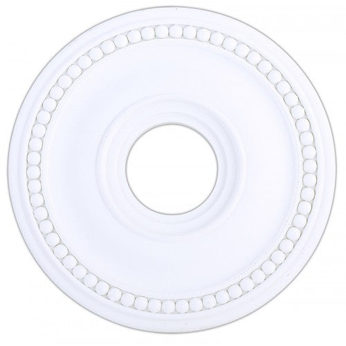 White Ceiling Medallion Livex