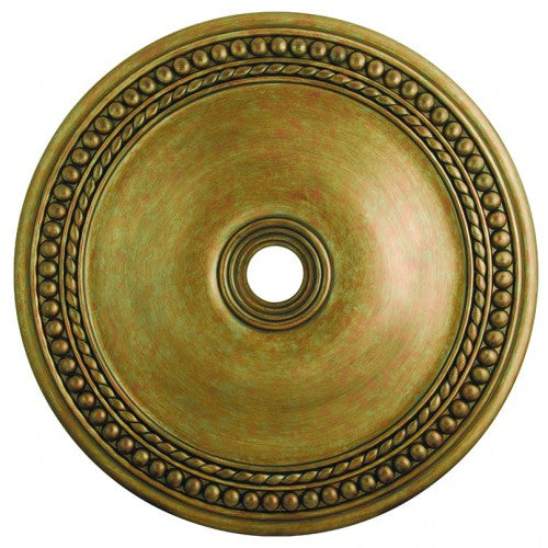 Antique Gold Leaf Ceiling Medallion Livex