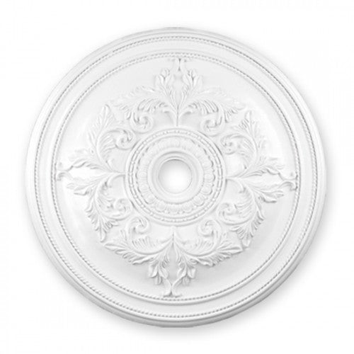 White Ceiling Medallion Livex