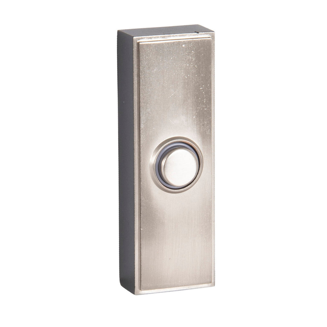 CRAFTMADE Surface Mount LED Lighted Push Button in Brushed Polished Nickel