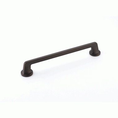 SCHAUB 9 Inch (8 Inch c-c) Northport Pull (Ancient Bronze Finish)