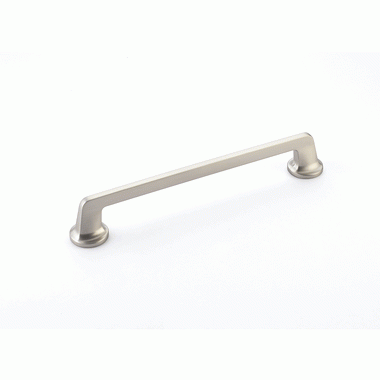 SCHAUB 9 Inch (8 Inch c-c) Northport Pull (Satin Nickel Finish)