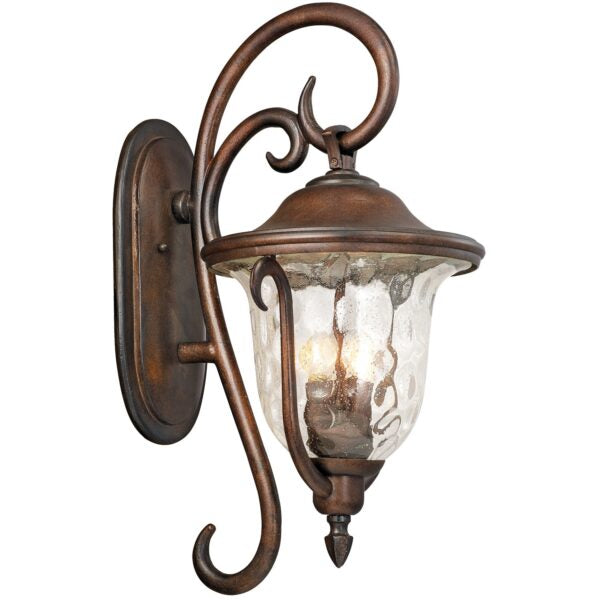 Kalco Santa Barbara Outdoor 3 Light Medium Wall Bracket