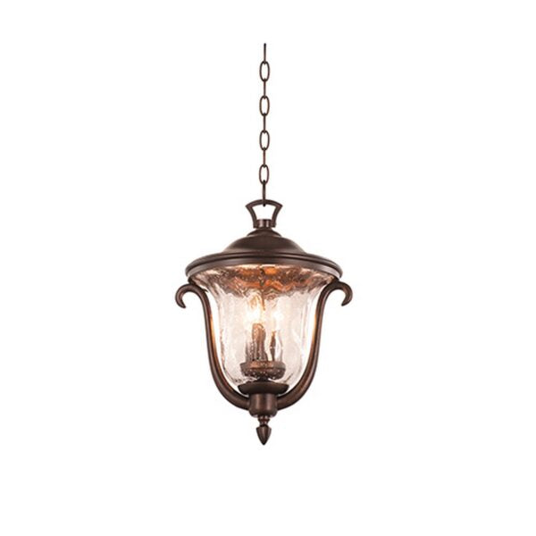 Kalco Santa Barbara Outdoor 3 Light Medium Hanging Lantern